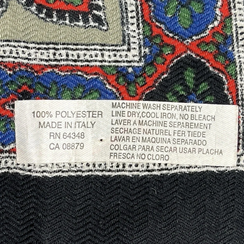 Vintage Italian‎ Scarf Shawl 46x47